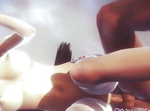 Final Fantasy IX - Garnet fucked in her garden and cum inside her