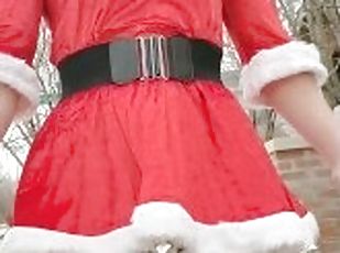 Exhibitionist Crystal Caged Claus, 1