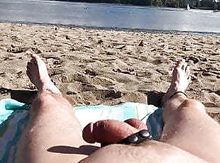 nudista, gay, praia