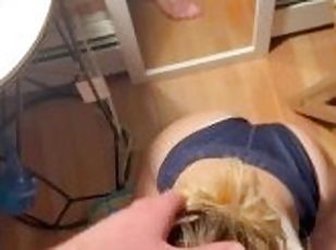 otrogen, glasögon, amatör, brudar, avsugning, cumshot, milf, par, pov, flickvän