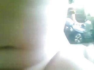 Dirty lesbian girls play spit games on webcam