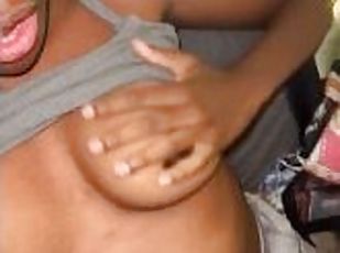 Tetas grandes, Amateur, Negra (Ebony), Zorra (Slut), Cachonda, Tetas, A solas