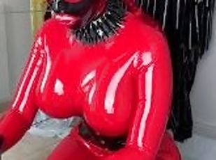 Payu dara besar, "fetish", Latex, "femdom", Patung, Getah