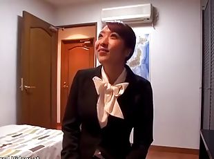 Asiático, Escritório, Meia-calça, Secretária (Secretary), Japonesa, Fetiche, Patrão, Uniforme