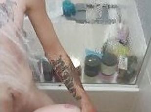 Culo, Bañando, Papá, Cuatro patas, Orgasmo, Amateur, Chorro de corrida, Madurita caliente, Casero, Pareja