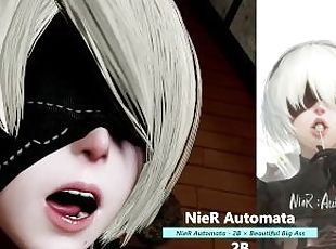 NieR Automata - 2B  Beautiful Big Ass - Lite Version