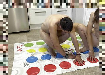 First Attempt At Playing Twister In The Nude