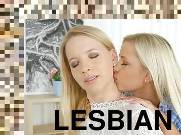 Kiara night and lola myluv in release the tension lesbian