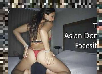 asiatique, cul, babes, bout-a-bout, fétiche, philippine, face-sitting, domination, femme-dominatrice, réalité