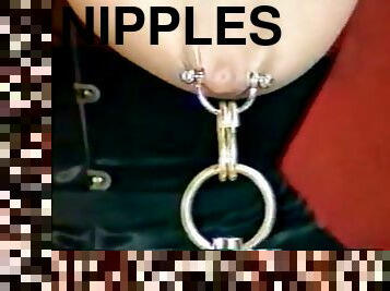 Opearl fetish tits nipple training