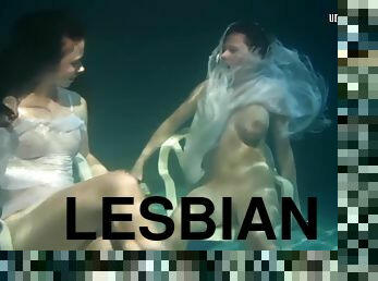 Polcharova And Siskina Wet Horny Underwater Lesbians