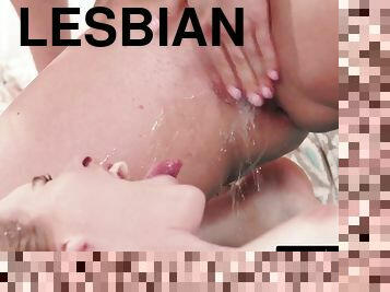 תחת, ציצי-גדול, כוס-pussy, להשפריץ, לסבית-lesbian, לעשות-עם-האצבע, תחת-butt, יושבת-על-הפנים, רטוב, צורחת