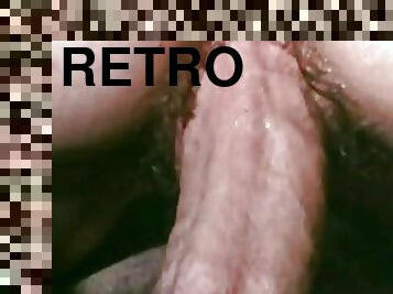 hårete, pussy, stor-pikk, vintage, deepthroat, retro, ung-18, cunt