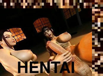 milf, teenager, hentai, perverst, 3d, røv-butt, træninig