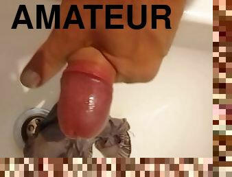 énorme, public, amateur, ejaculation-sur-le-corps, gay, sale, ejaculation, solo, minet, réalité