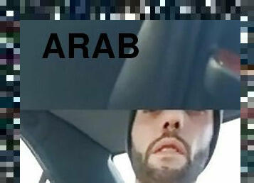 Arab public parking lot flashing