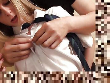 Enjoy The Creampie Sex eith Beautiful Blonde School Girl! - Part.1