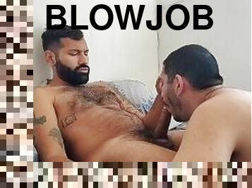 hårete, svær, amatør, blowjob, stor-pikk, homofil, deepthroat, argentinsk, bjørn, pikk