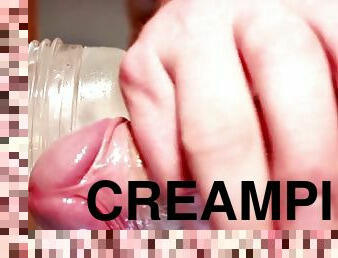 Fleshlight Closeup Creampie