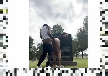 BBC DESTROYS EBONY PUSSY ON FOE NEMS GRAVE (Fan Submission)