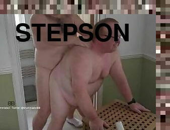 Stepson Fucks Daddy Upstairs