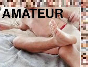 amateur, gay, pieds, fétiche, solo