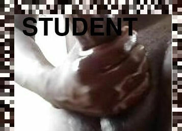 gigantisk, masturbation, student, amatör, cumshot, juckande, college, kåt, fångad, kuk