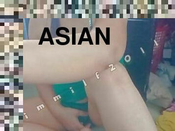 asiatisk, orgasme, offentlig, amatør, milf, leke, fingret, pov, naturlig, dildo