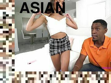 asiatisk, rumpe, store-pupper, anal, blowjob, stor-pikk, interracial, hjemmelaget, pornostjerne, svart