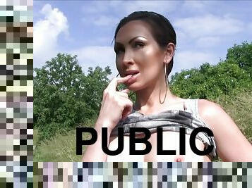 Public Agent - Australian With Big Boobs Fornicateed Outside 1