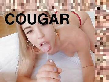 blowjob, hardcore, blond, oral, cougar