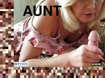 Aunt paris relieves her nephew