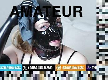 amateur, babes, jouet, bdsm, blonde, fétiche, latex, solo, bondage, petits-seins