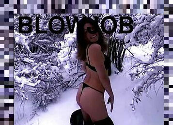 BJ In the Snow