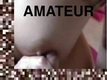 amateur, ejaculation-sur-le-corps, hardcore, branlette, chienne, réalité
