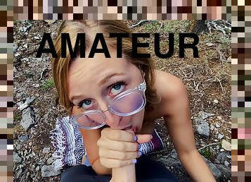 lunettes, masturbation, en-plein-air, amateur, cam, voyeur, point-de-vue, blonde, naturel, américaine