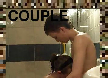 baignade, levrette, amateur, ados, hardcore, couple, sauna, douche