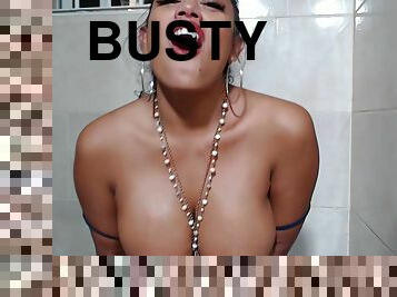 mandi, payudara-besar, mastubasi, sayang, mainan, latina, alat-mainan-seks, berpayudara-besar, mandi-shower, besar-besaran