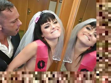 Sex-starved bride Sonya Durganova enjoys pussy fyck