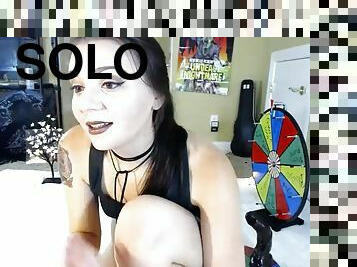 Hot girl rides big dildo live webcam sex