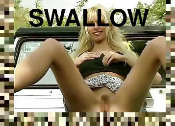 Anita blond breakdown leggy fuck swallows