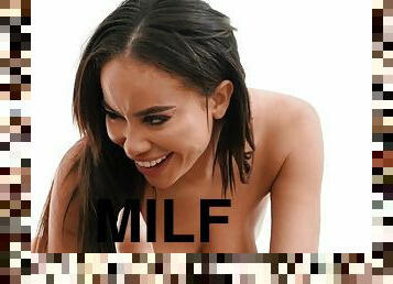 milf, latiner, pornostjerne, spiller, sindssyg, fantasi