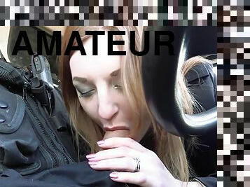 armée, masturbation, en-plein-air, chatte-pussy, amateur, fellation, branlette, gangbang, voiture, rousse