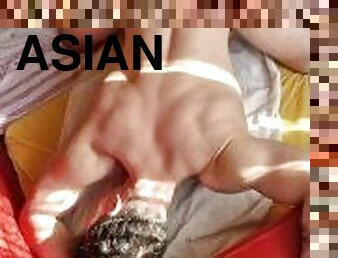 asiatique, énorme, giclée, ejaculation-sur-le-corps, gay, ejaculation-interne, ejaculation, horny, pute, mignonne