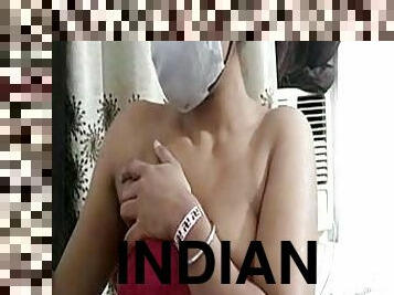 Indian MILF is gonna show us her boobs after shower
