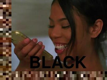 BLACKEDRAW Stunning Beauty Unwinds with BIG BLACK DICK instead of BF - Nia nacci