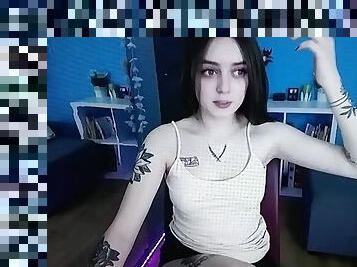 Beautiful russian girl with tattoos webcam