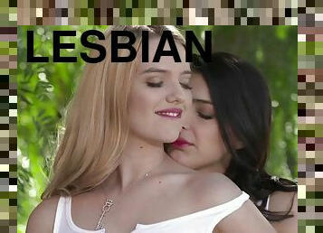 Lustful babes amazing lesbian scenes