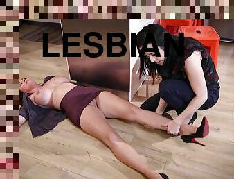 Making Her Sex Slave - Lesbian Porn