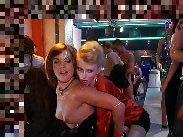 Drunk Sex Party with shameless czech whores